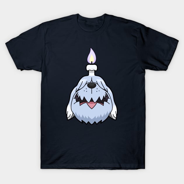 Greavard Ghost Dog T-Shirt by curiousQ